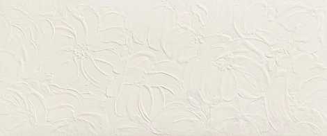 Плитка 3D Wall Plaster Bloom White 50x120