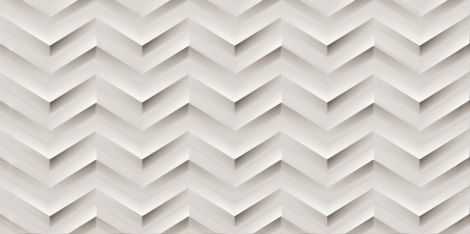 Плитка 3D White Wall Chevron matt 30