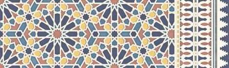 Плитка Alhambra Blue Rauda 29