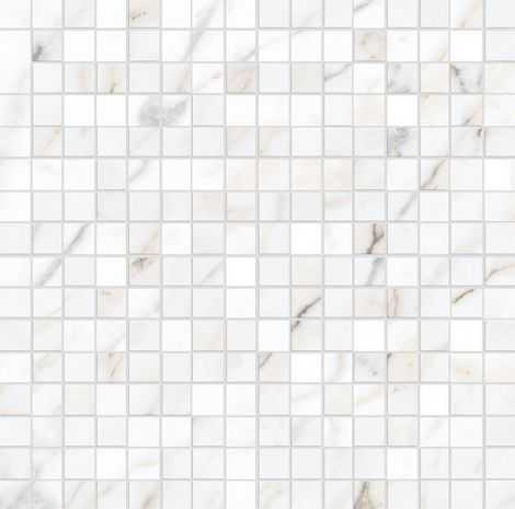 Мозаика Allmarble Wall Mosaico Golden White Satin
