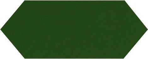 Плитка Monopole Ceramica Cupidon Brillo Liso Dark Green 10x30