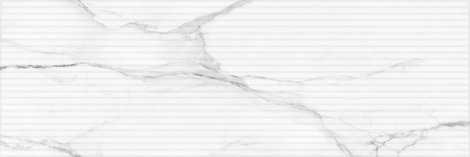 Плитка Marble glossy white wall 02 30x90