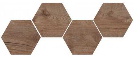 Декор Letizia wood hex 19