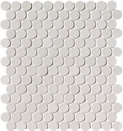 Мозаика Milano & Floor Bianco Round Mosaico Matt 2