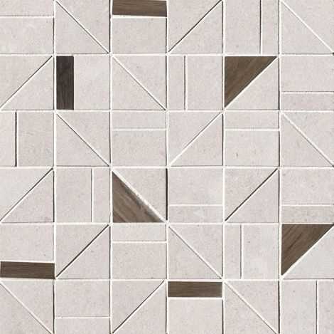 Мозаика Nux White Outline Mosaico 4