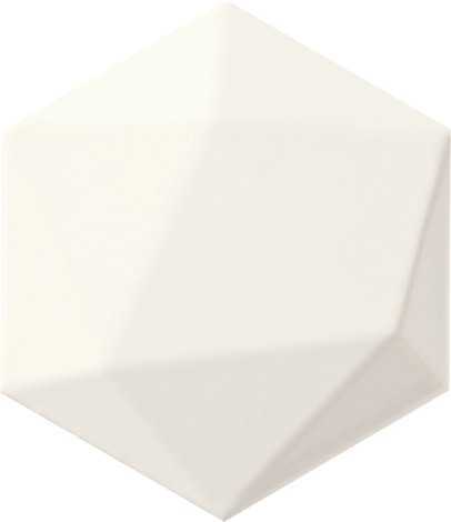 Плитка Origami white hex 11x12