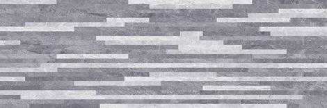Плитка Pegas серый мозаика 20x60 (9 мм)