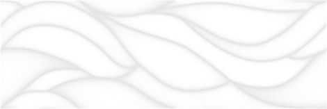 Плитка Laparet Sigma белый рельеф 20x60