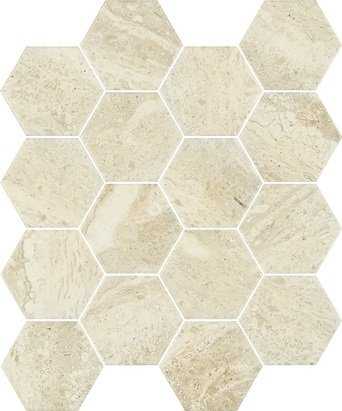 Мозаика Sunlight Stone Beige Mozaika Hexagon
