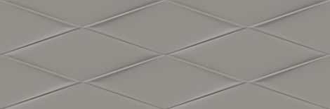 Плитка Vegas Рельеф серый 25x75