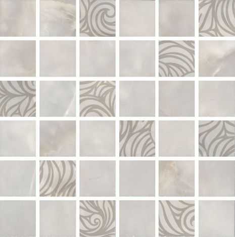 Декор Вирджилиано серый мозаичный 30x30