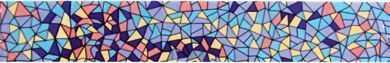 Бордюр Гауди многоцветный узкий 5x33