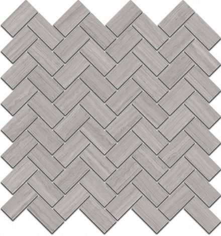 Декор Грасси серый мозаичный 30x31