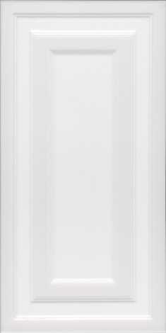 Плитка Магнолия панель белый матовый обрезной 30x60