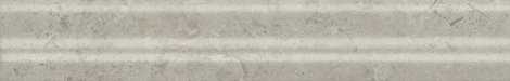 Бордюр Карму багет серый светлый матовый обрезной 5x30