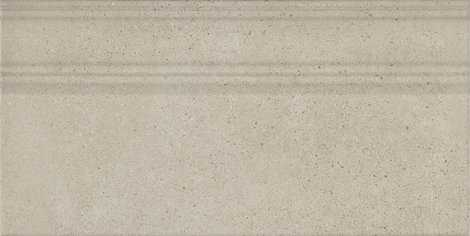Плинтус Монсеррат бежевый светлый матовый обрезной 20x40