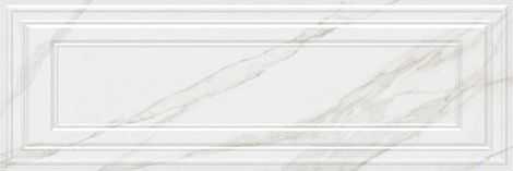 Плитка Прадо белый панель обрезной 40x120
