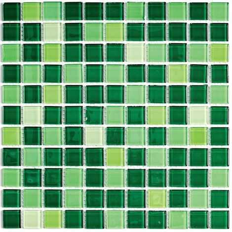 Растяжка мозаичная Jump Green №1 (dark) 2