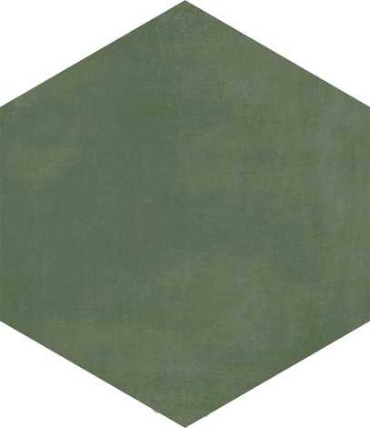Плитка Флорентина зеленый глянцевый 20x23